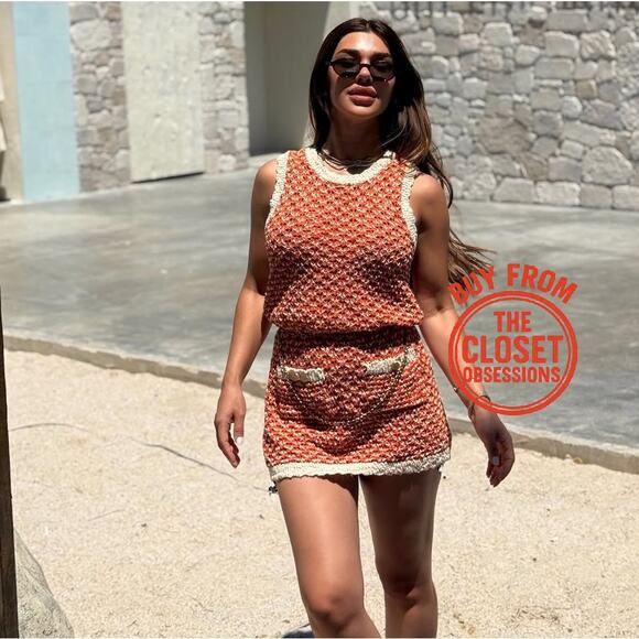 RARE!!! ZARA Short Knit Dress NWT - Picture 3 of 16